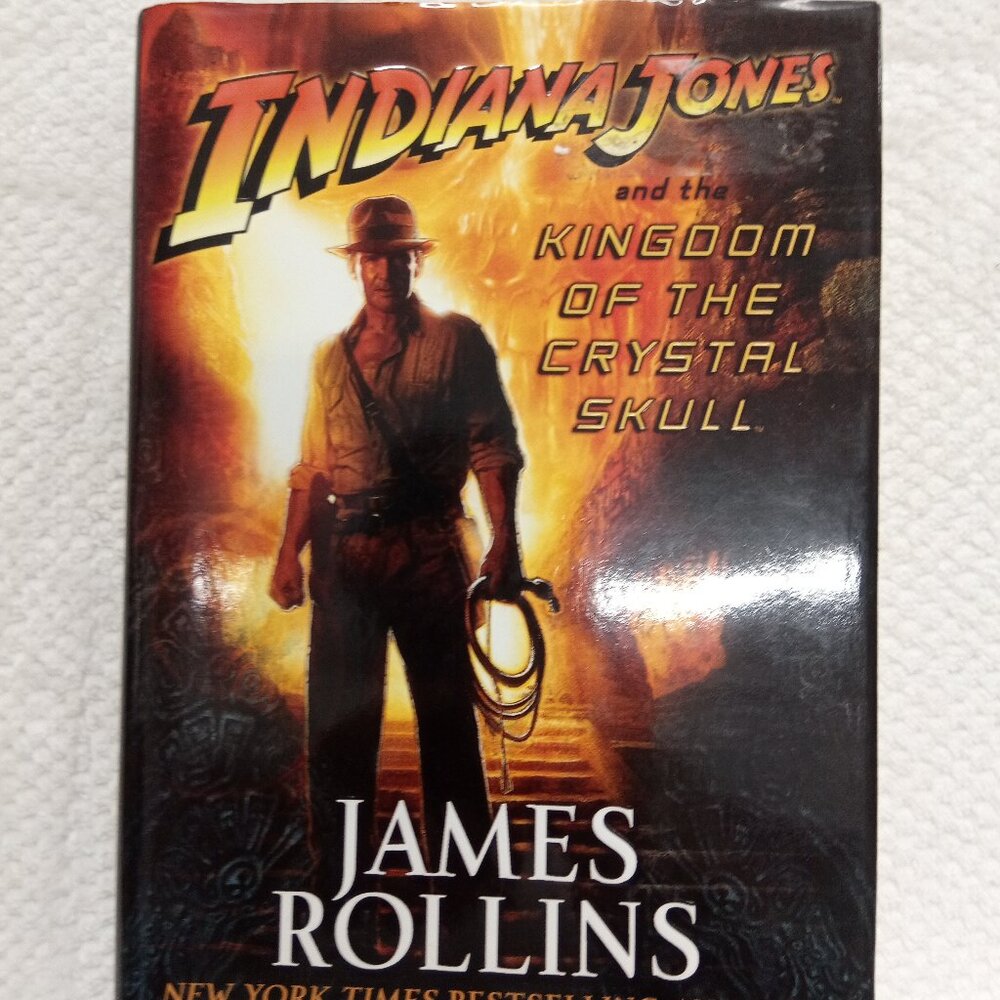 Indiana Jones and the Kingdom of the crystal skull  Hardcover Book SKU A